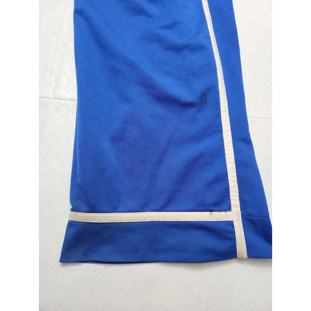 Nike Dri-Fit Track Pants Mens XL Royal Blue Warm Up Athletic‎ Zip Hem 418638-494